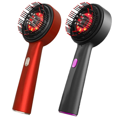Electric Vibration Massage Comb Massage Scalp Brush Applicator Inject Essential Oils Scalp Care & Hair Care
