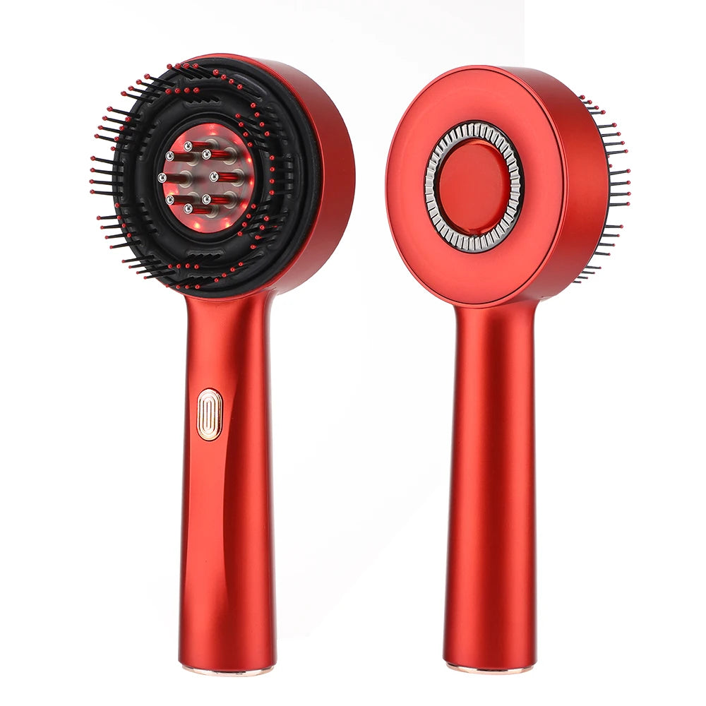 Electric Vibration Massage Comb Massage Scalp Brush Applicator Inject Essential Oils Scalp Care & Hair Care